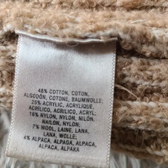 Anthropologie Sleeping On Snow Quillins Jacquard Vest Cardigan Duster Size XS - Picture 11 of 13